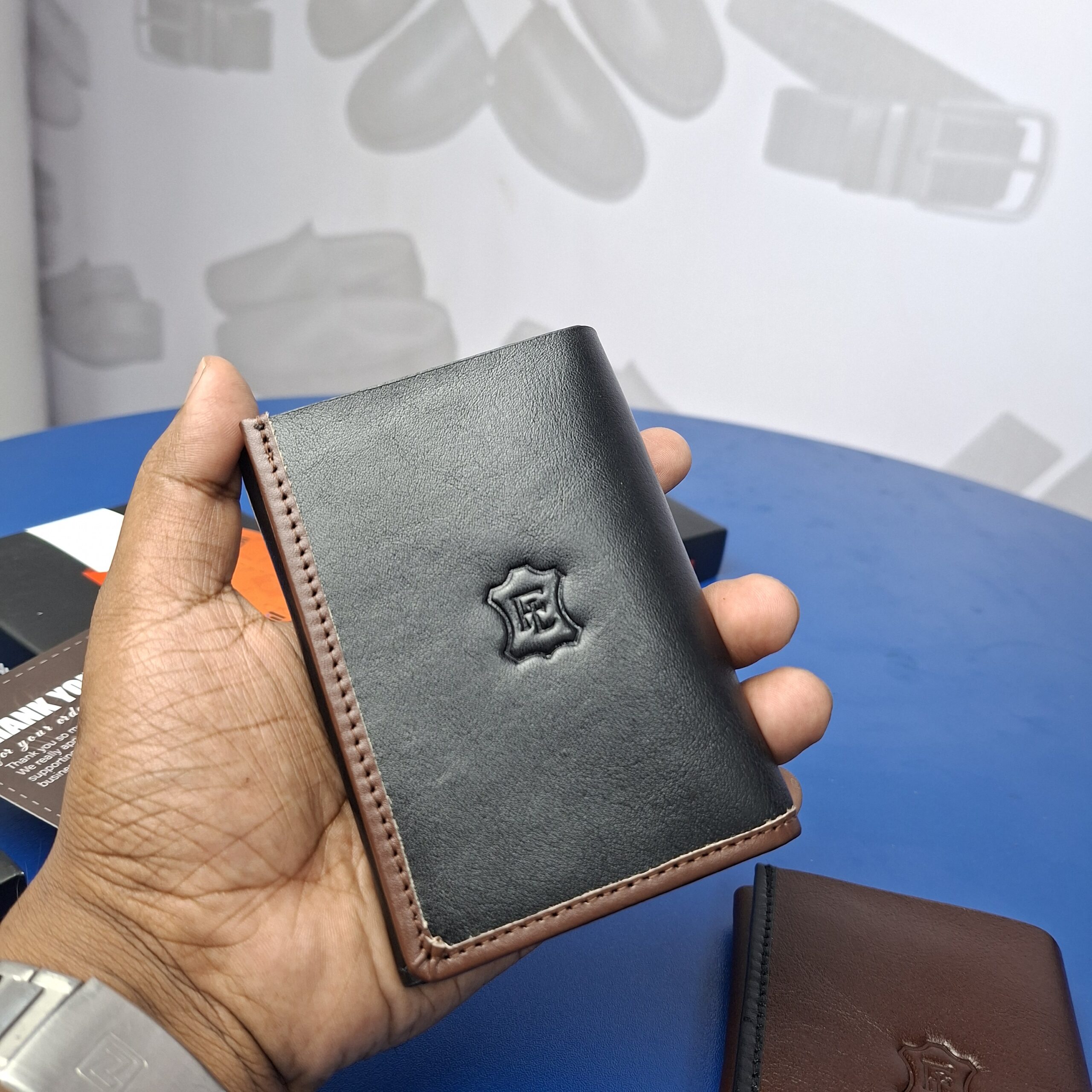 Noble Series: 100% Cow Leather Mini Pency Wallet SL-W407 - Image 4